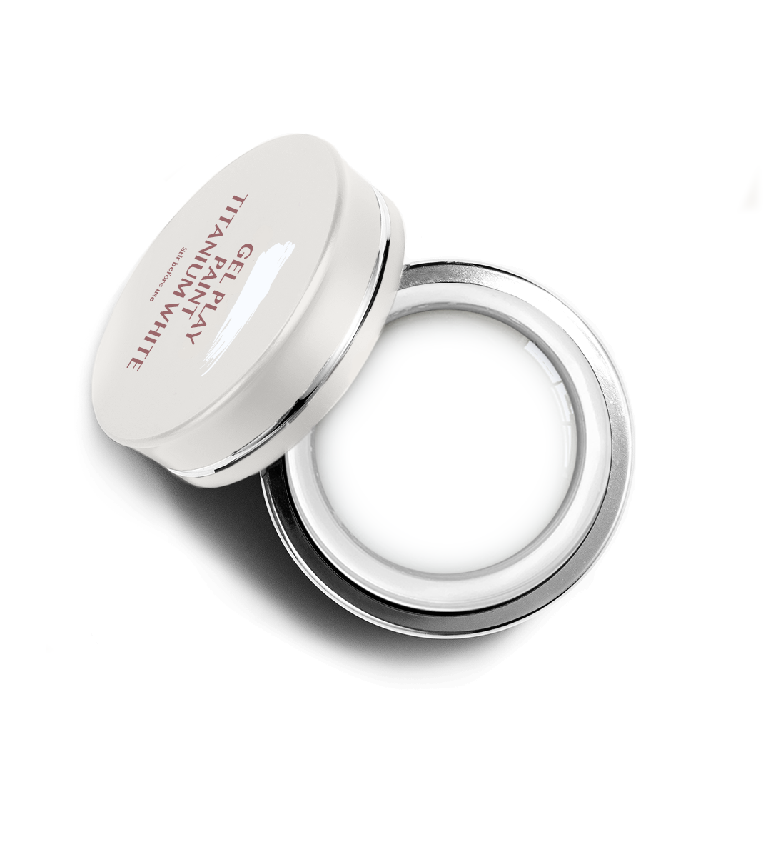Gel Play Paint Titanium White Nail Art Gel | Akzéntz – Akzéntz®