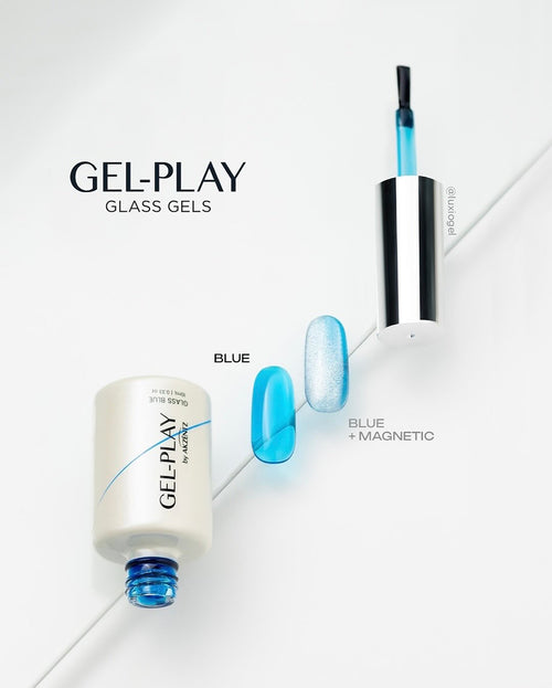 Gel-Play Glass Gel Bleu