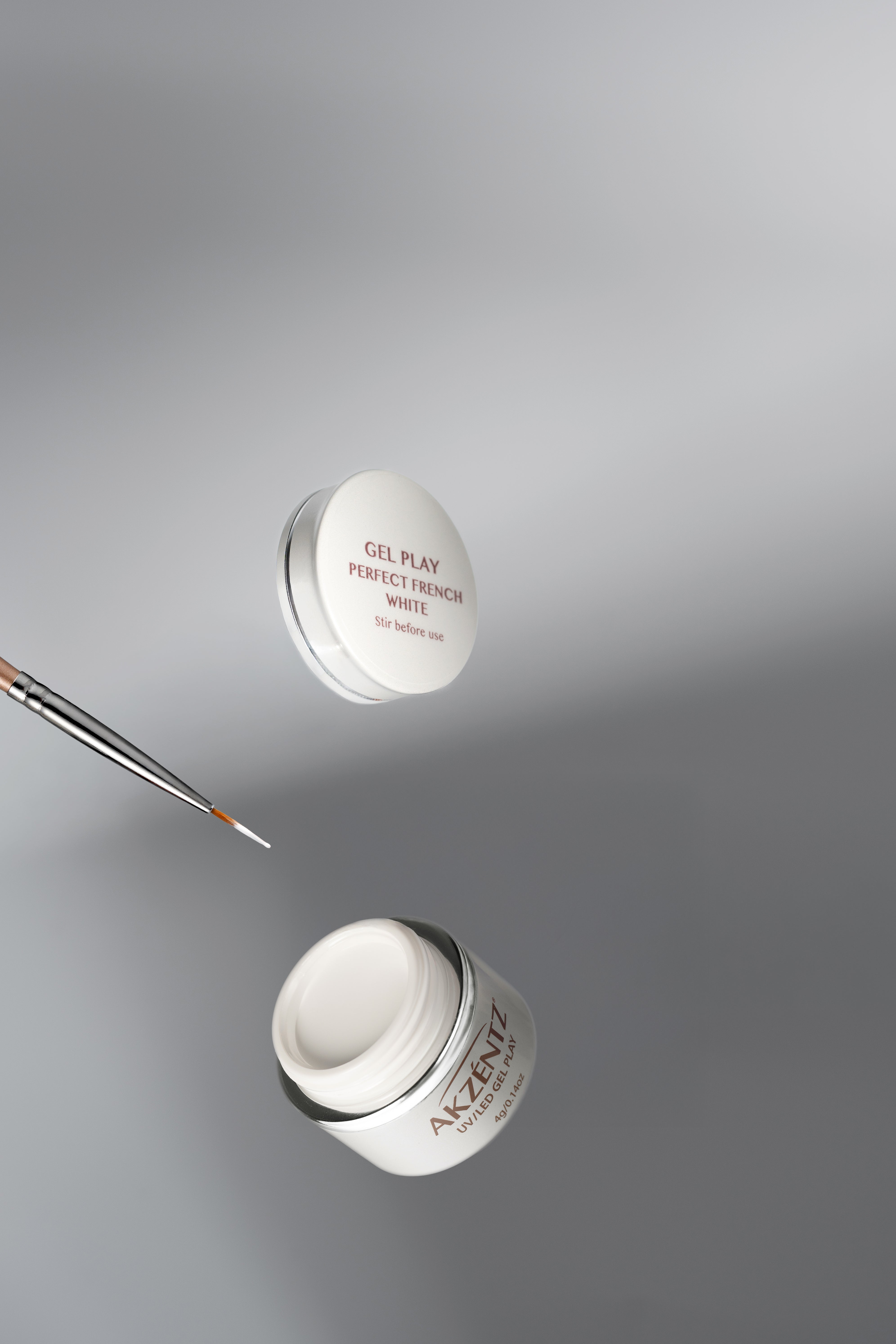 Gel Play Perfect French | Self-Levelling French Art Gel | Akzéntz