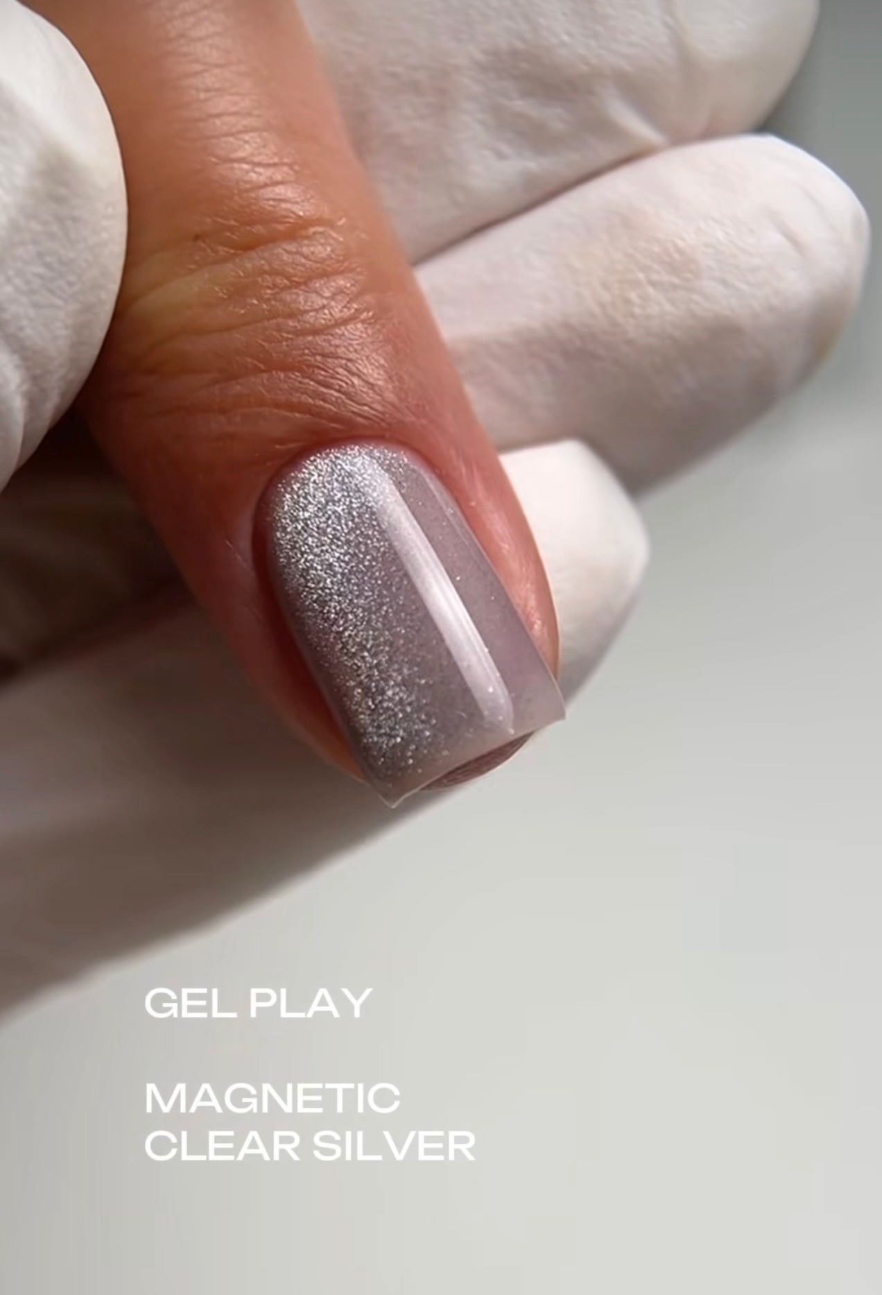 Gel Play Magnetic Silver Cat Eye Gel | Akzéntz – Akzéntz®